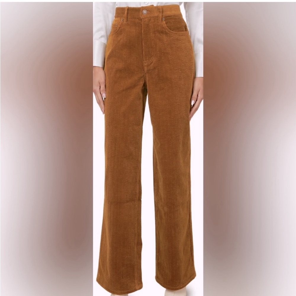 Rails Getty‎ High-Rise Corduroy Pants Ground Cinnamon Brown Size 31 NWT